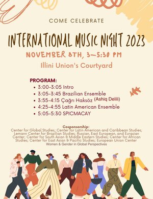 IGI International Music Night 2023 Poster