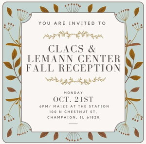 CLACS & Lemann Center Fall Reception