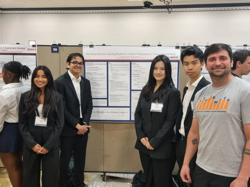 Promoting undergraduate research on applied economic data analysis